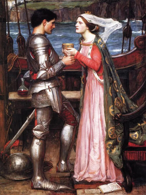 Tristram and Isolde 2 – John William Waterhouse John William Waterhouse