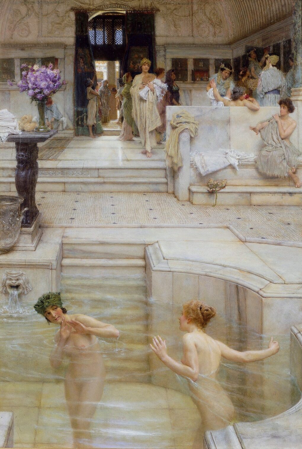 A Favourite Custom – Lawrence Alma-Tadema