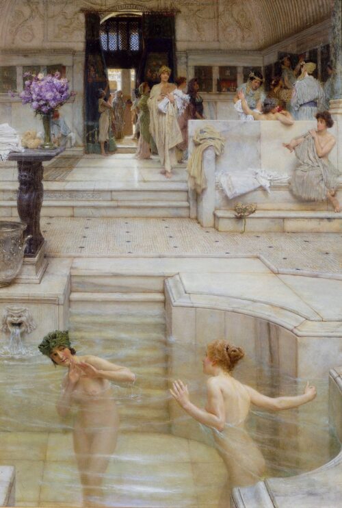 A Favourite Custom – Lawrence Alma-Tadema Lawrence Alma-Tadema