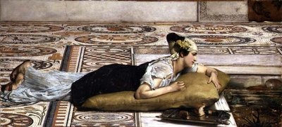 Water Pets – Lawrence Alma-Tadema Lawrence Alma-Tadema