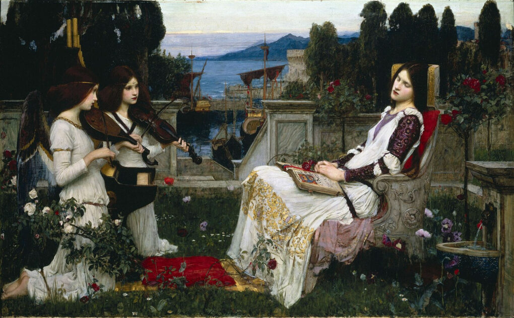 Saint Cecilia – John William Waterhouse