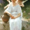 Breton Knitter – William Bouguereau William Bouguereau