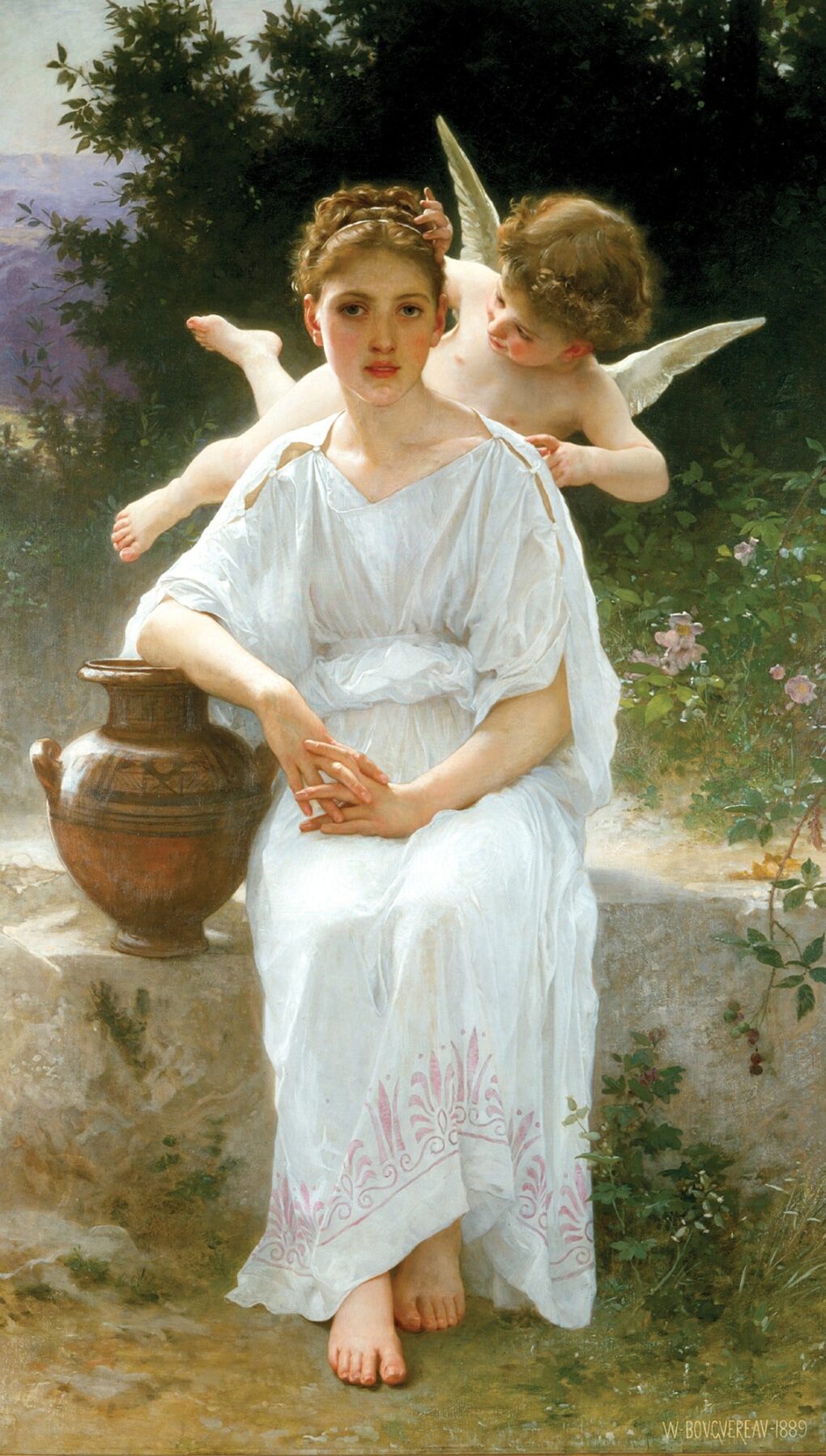 Whispers of Love – William Bouguereau