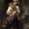 Whispers of Love – William Bouguereau William Bouguereau