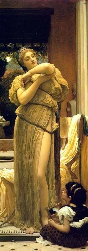 Venus Disrobing – Frederic Leighton Frederic Leighton